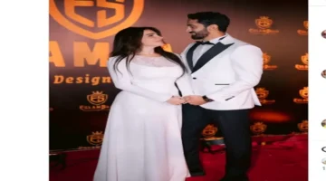 مي عز الدين ترد على ظهورها بفستان الزفاف في الحفل برسالة واضحة ومختصرة